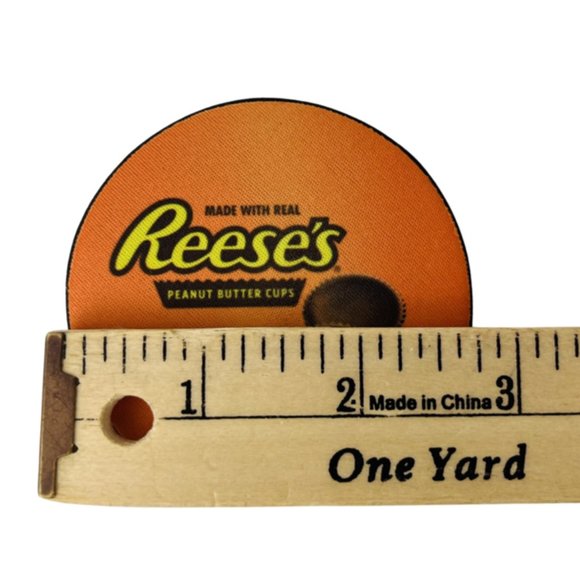 Car Coasters Reese's Peanut Butter Cups Chocolate Candy Snack Junk Food Set of 2 - Picture 6 of 9